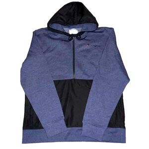 Champion Men Blue and Navy Hoodie, Small